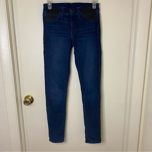 Joe's Jeans Maternity The Icon Mid Rise Skinny Dark Wash 32 - Picture 1 of 6
